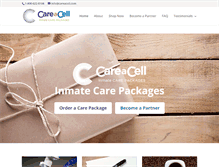 Tablet Screenshot of careacell.com